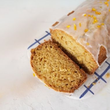 Budín de yerba mate y maranja