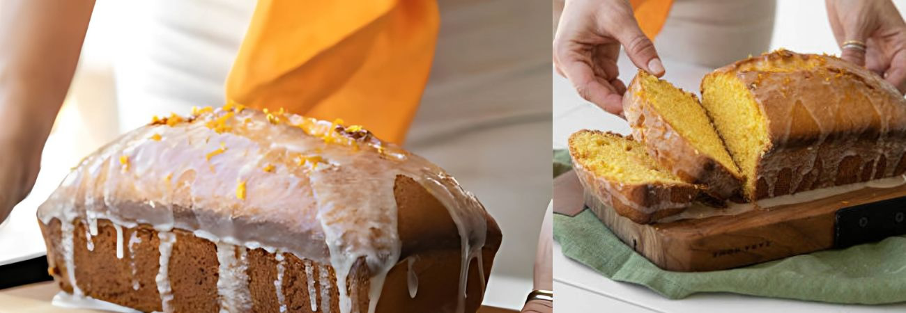 Budín de yerba mate y maranja